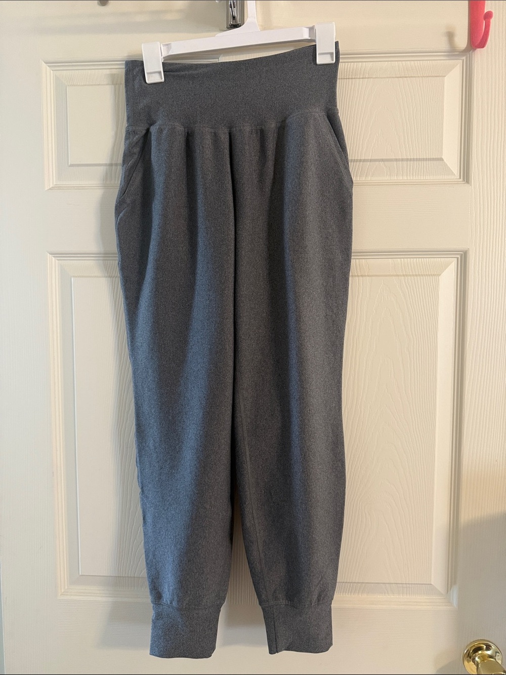Old Navy Gray High-Waist Jogger Pants